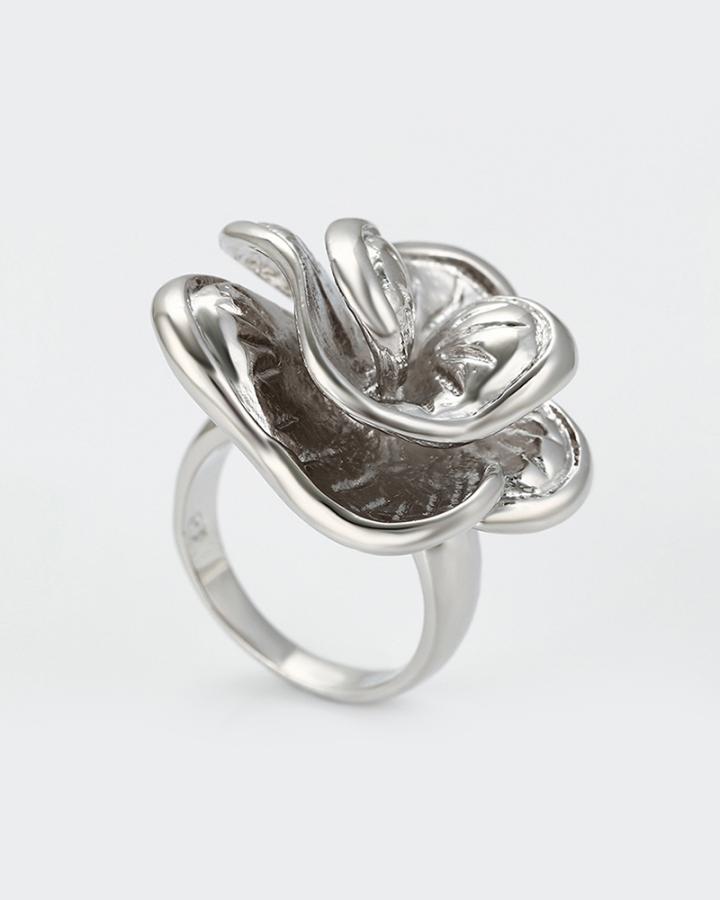 Rosette Silver Ring