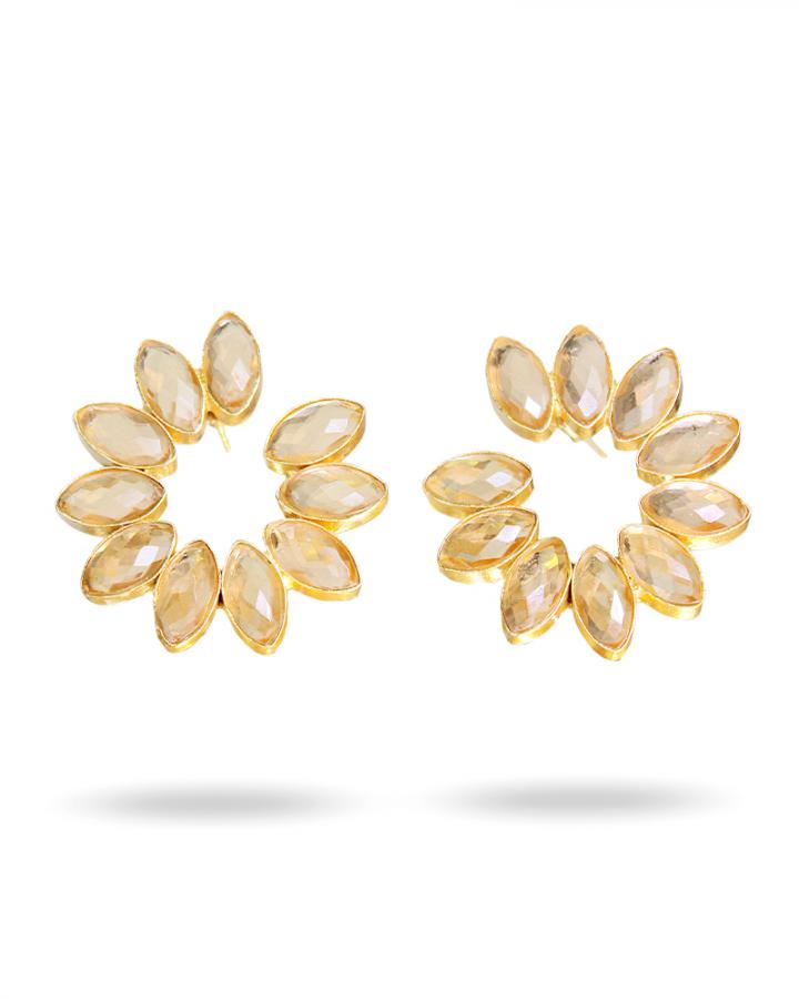 Celeste Leaf Earrings