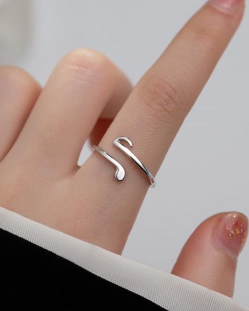Musical Sterling Silver Ring