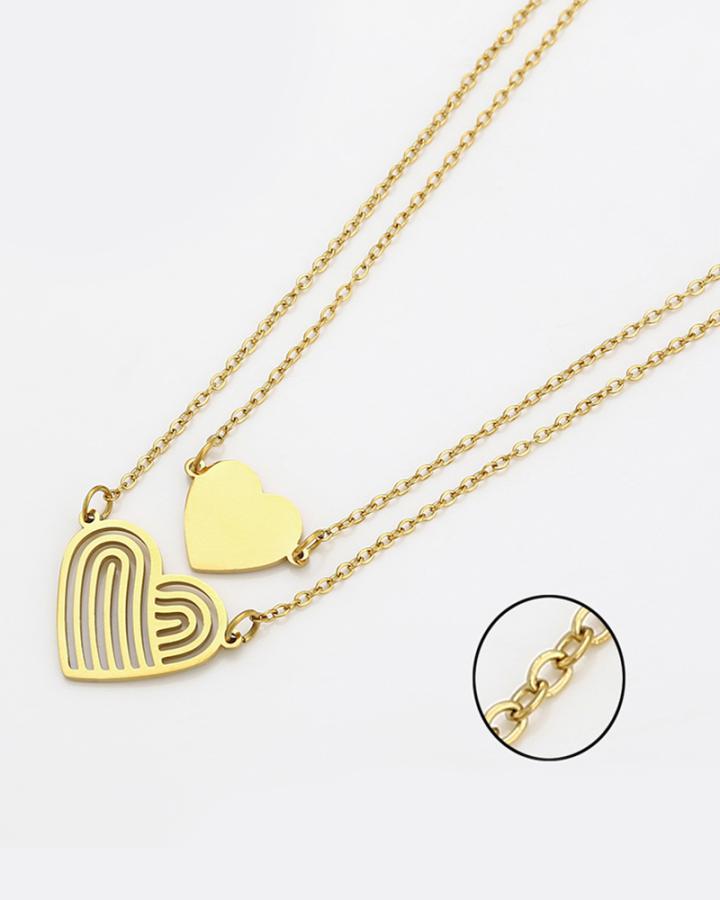 Love Cruz Stainless Steel Necklace