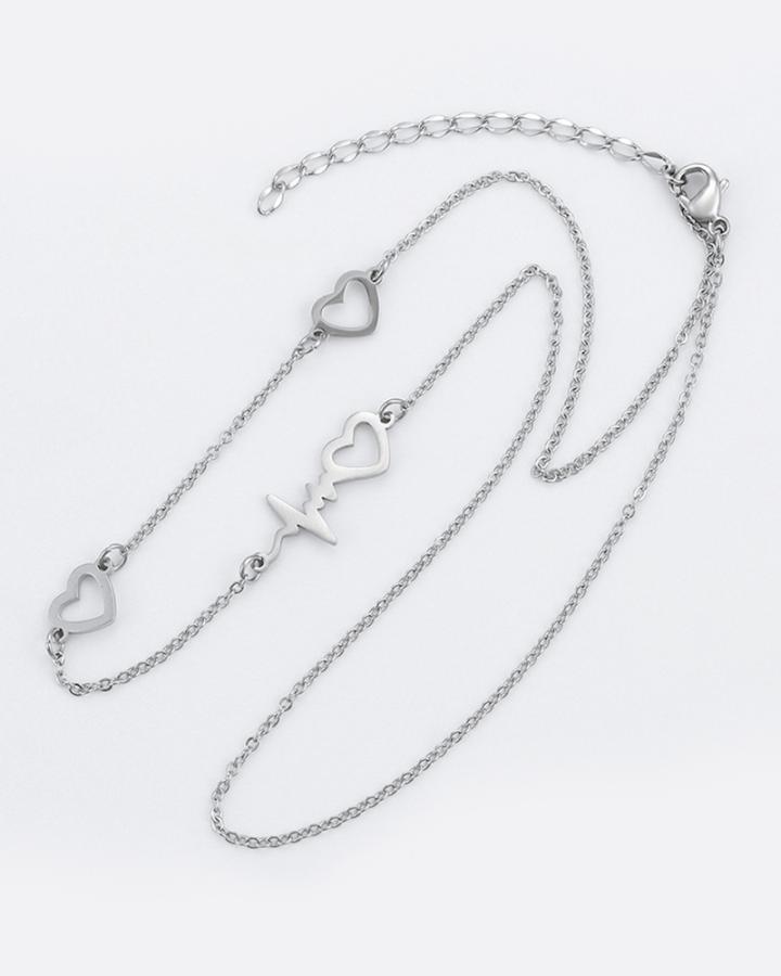 Love Beat stainless Steel Necklace