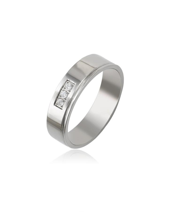 Charlotte Stainless Steel Ring
