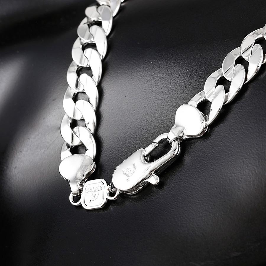 Bo'Bell Trial Unisex Sterling silver Chain/SILVER