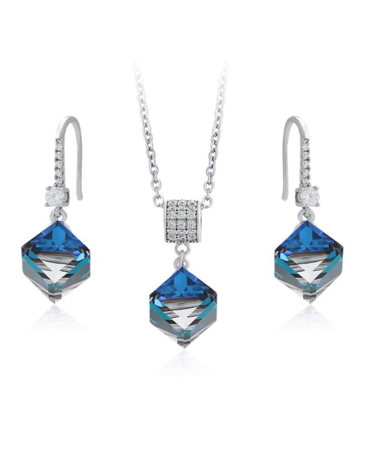 Crystal of the Ocean Necklace Set