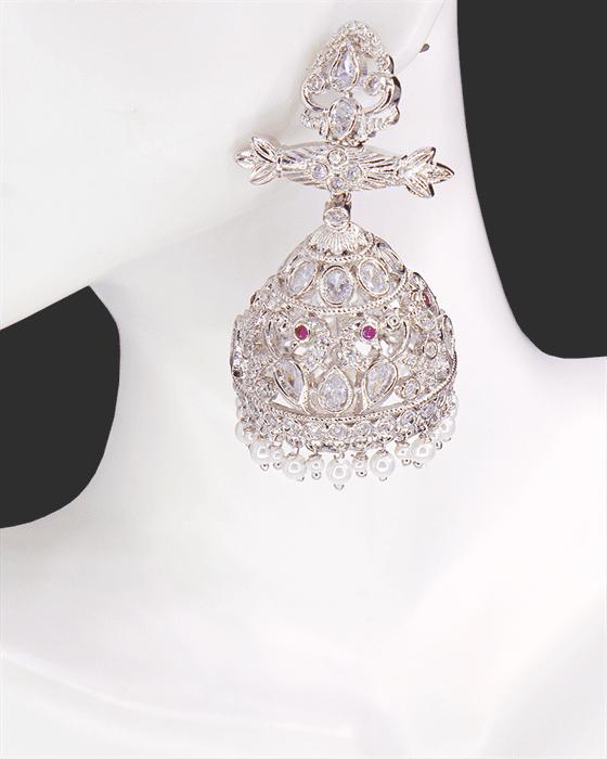 Martina CZ Diamond Danglers