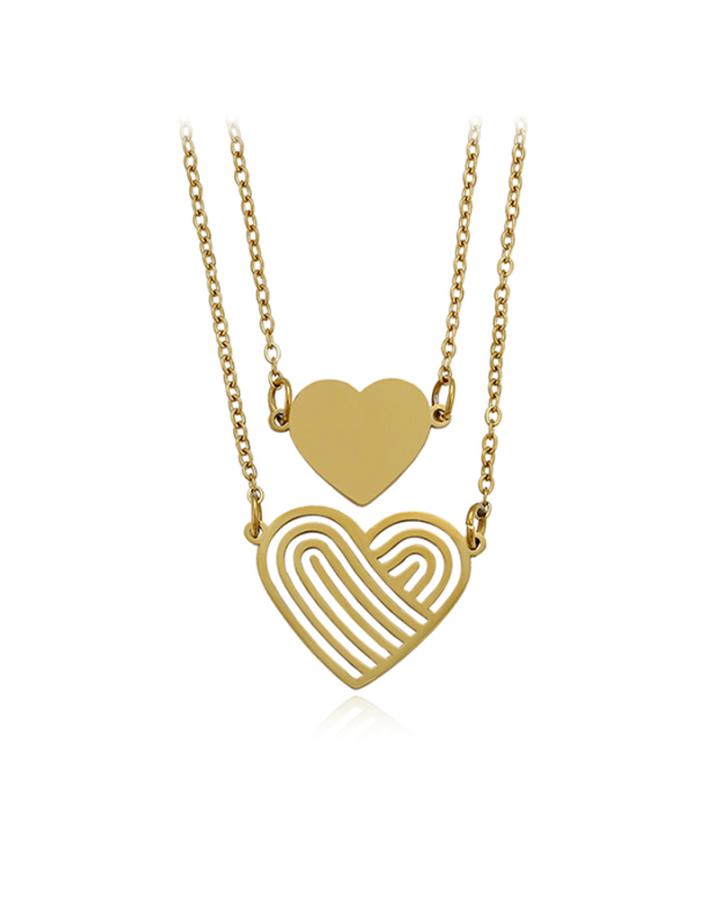 Love Cruz Stainless Steel Necklace