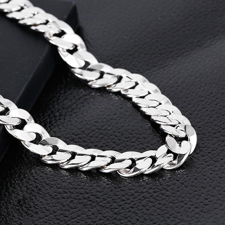 Bo'Bell Trial Unisex Sterling silver Chain/SILVER