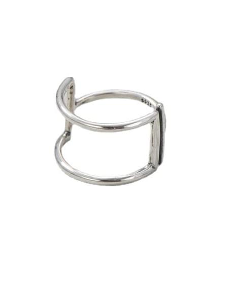 Ryam Geometric Sterling Silver Ring