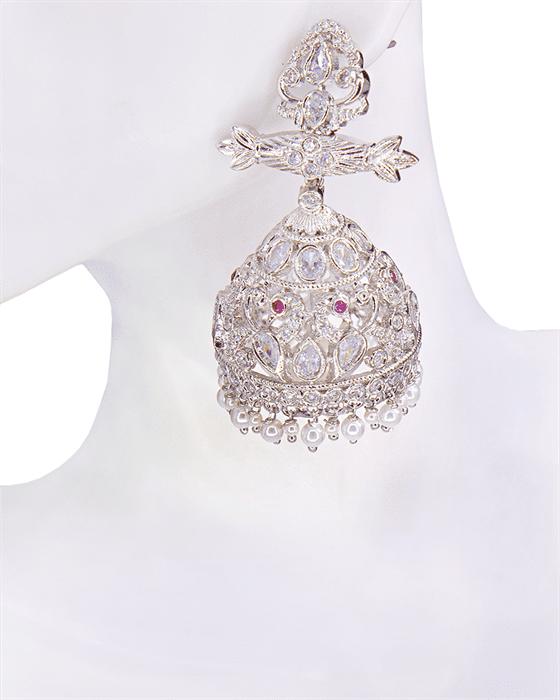 Martina CZ Diamond Danglers