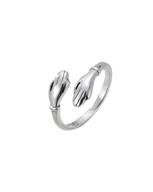 Big Hug Sterling Silver Ring