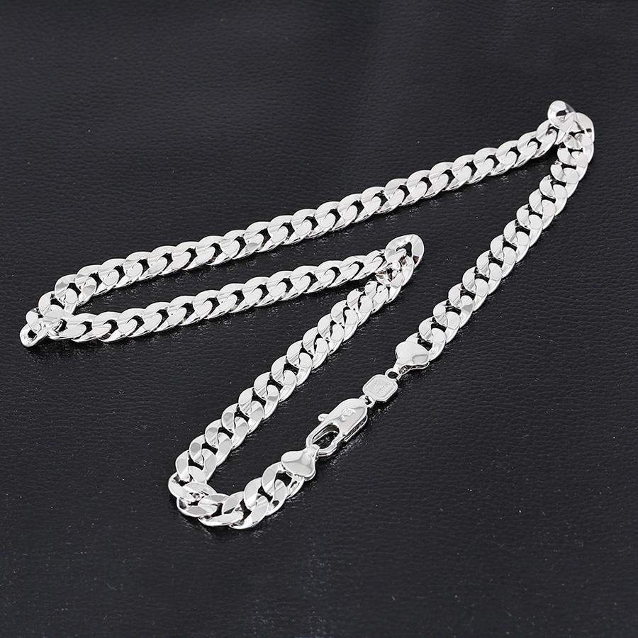 Bo'Bell Trial Unisex Sterling silver Chain/SILVER