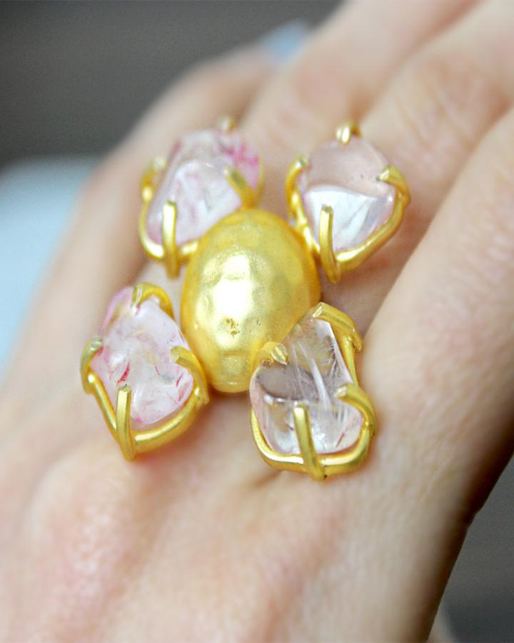 Dahlia Blush Ring