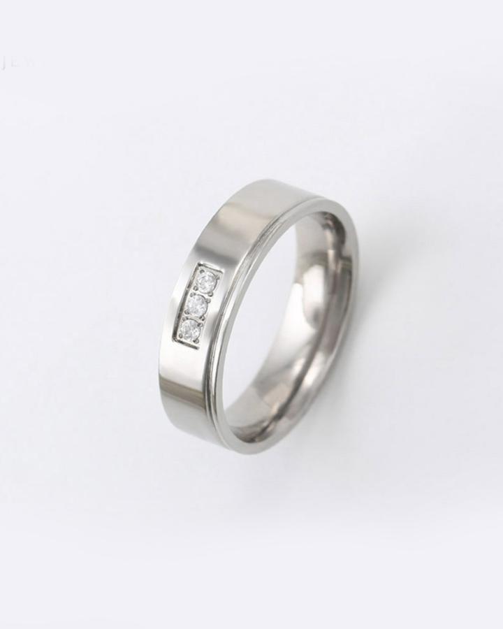 Charlotte Stainless Steel Ring