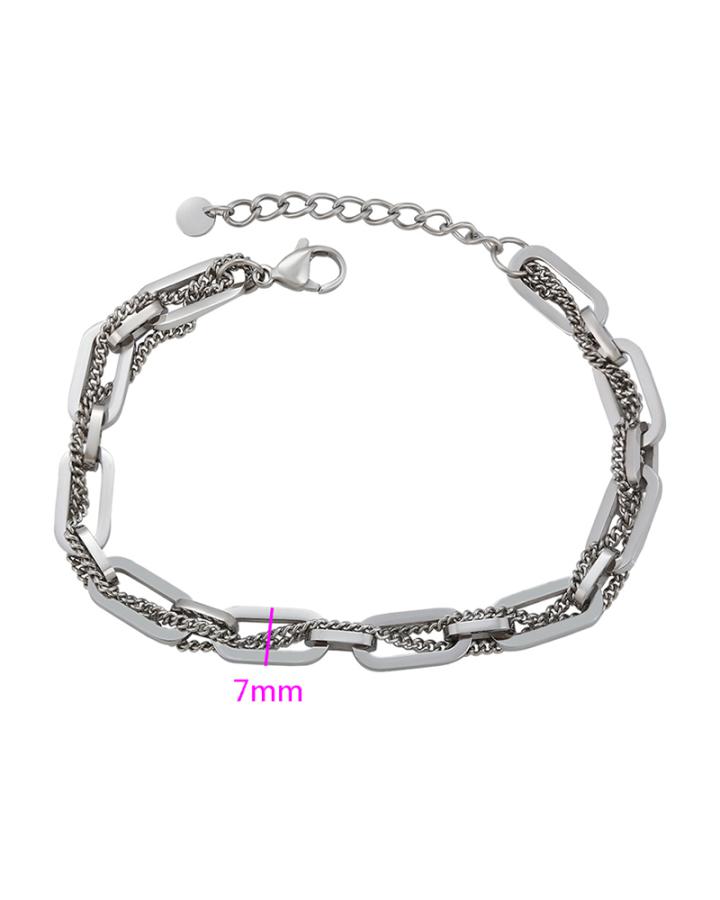 Kai Chain Stainless Steel Bracelet