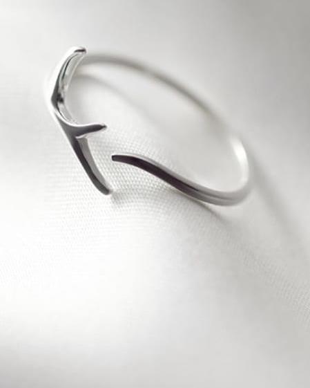 Blake Wood Adjustable Sterling Silver Ring 