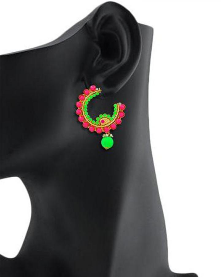 Bo'Bell Exquisite Neon Beautiful Designer Earring/MULTI