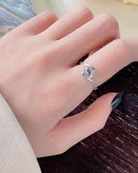 Sterling Mooch Ring....
