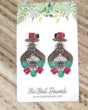 Boheme Rose Earrings....