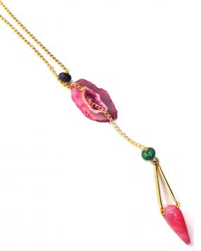 Zinnia Bloom Pendant....