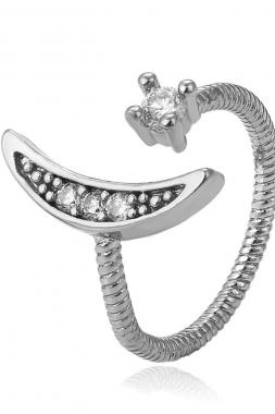 Crescent N Star Ring....