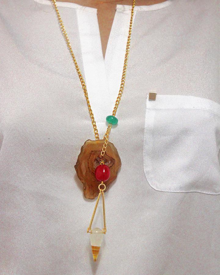 Oriana Aura Pendant Neckpiece