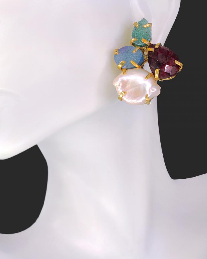 Quinn Aura Earring