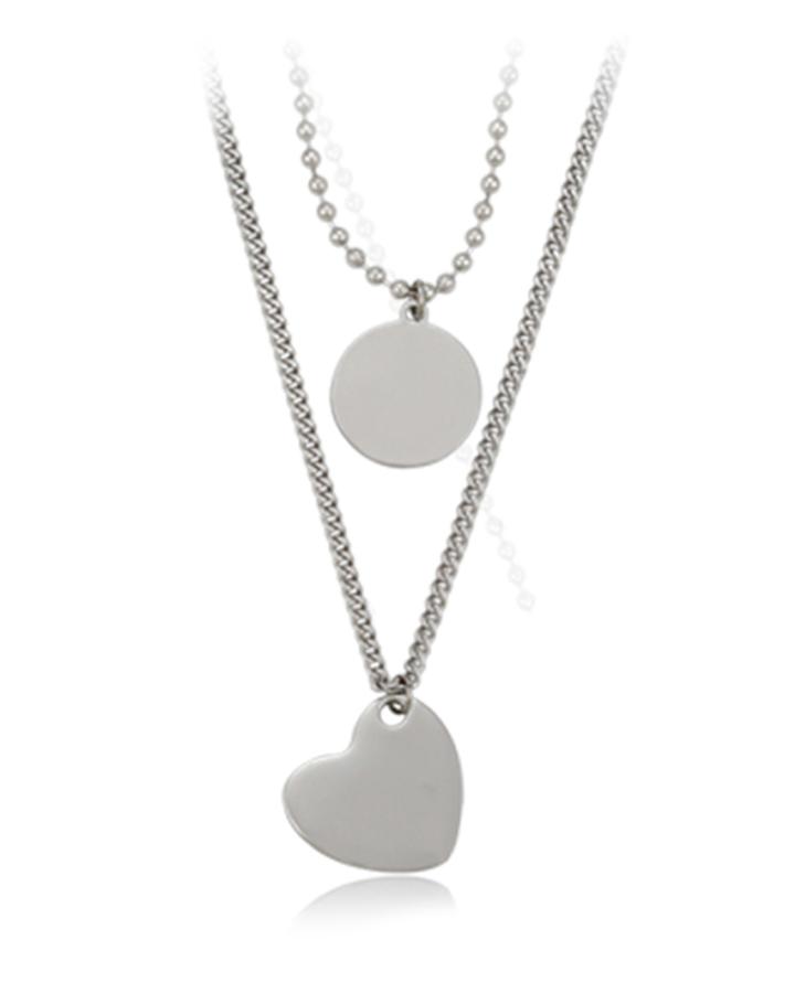 Heart Locket Stainless Steel Necklace
