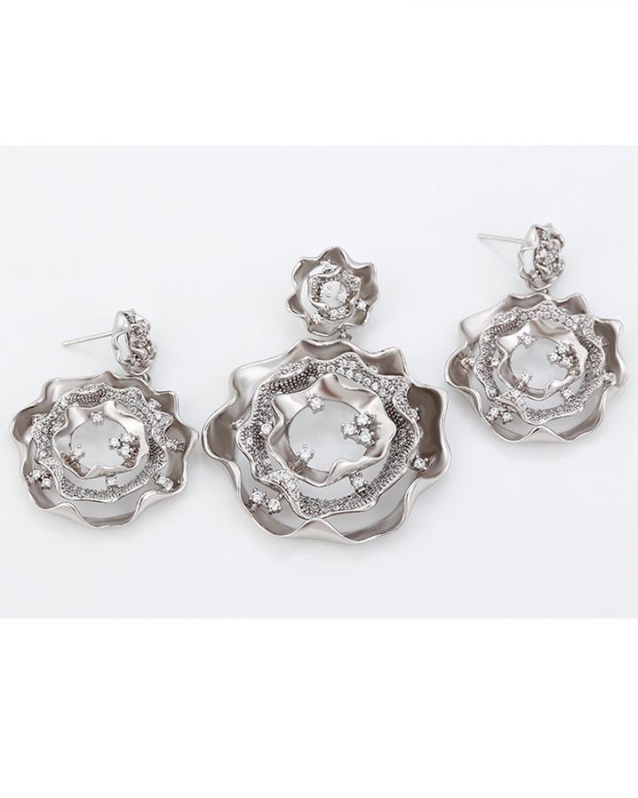Rosa pendant set