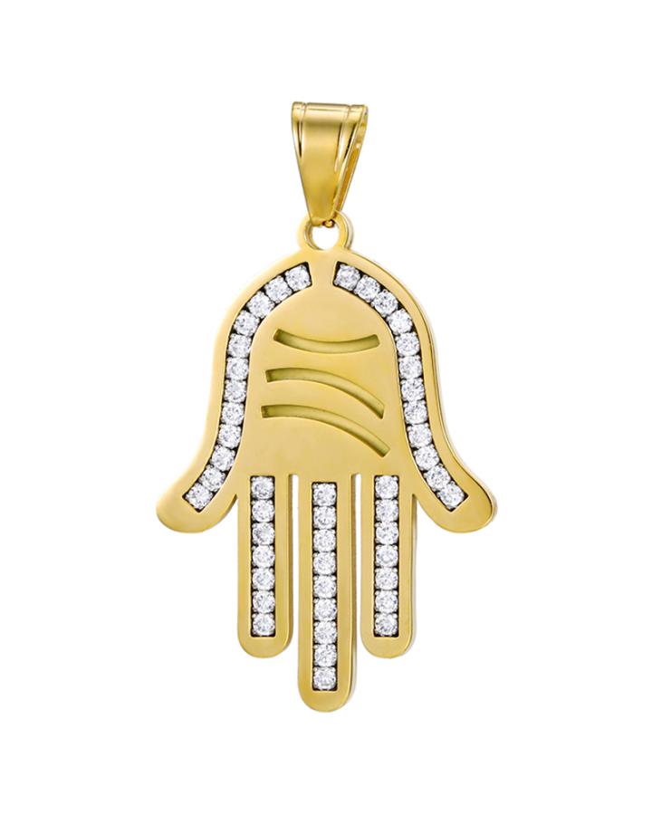 Hamsa Aura Necklace Set