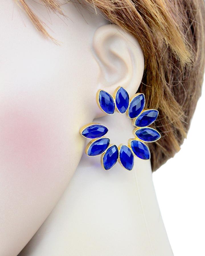 Celeste Leaf Earrings
