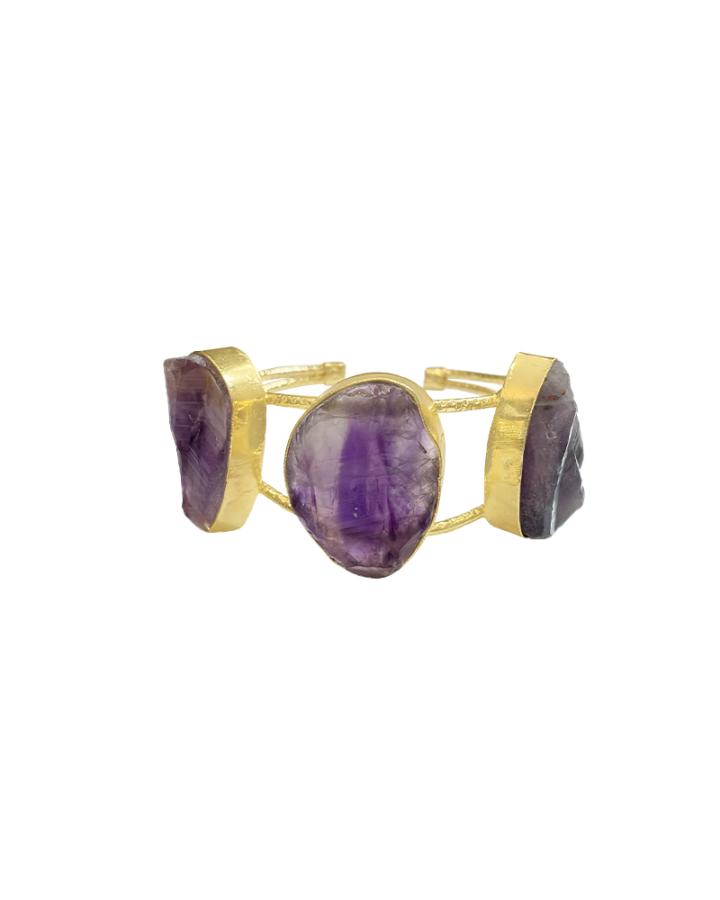 Purple Rock Bracelet