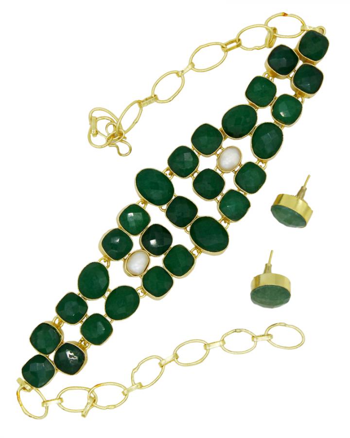 Eartha Fern Choker Set
