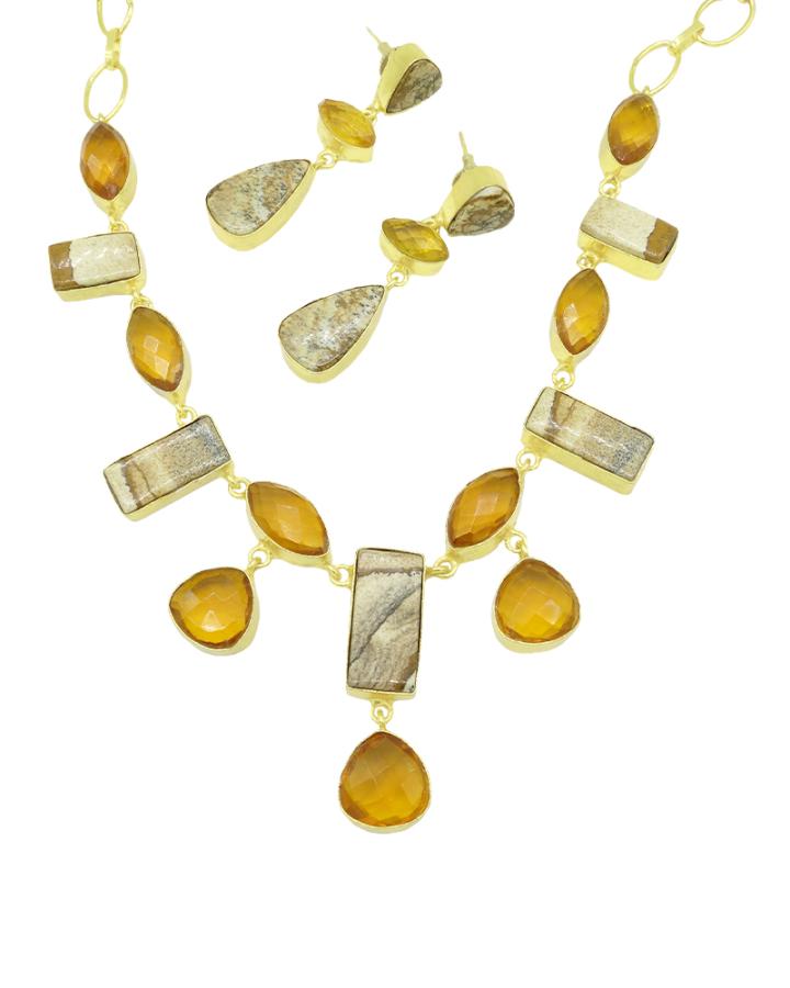 Leah Forest Necklace Set
