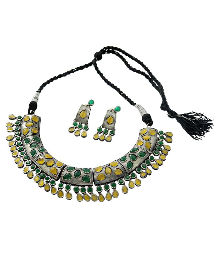 Hazel Honey Necklace Set