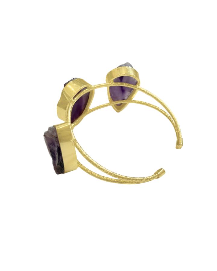 Purple Rock Bracelet