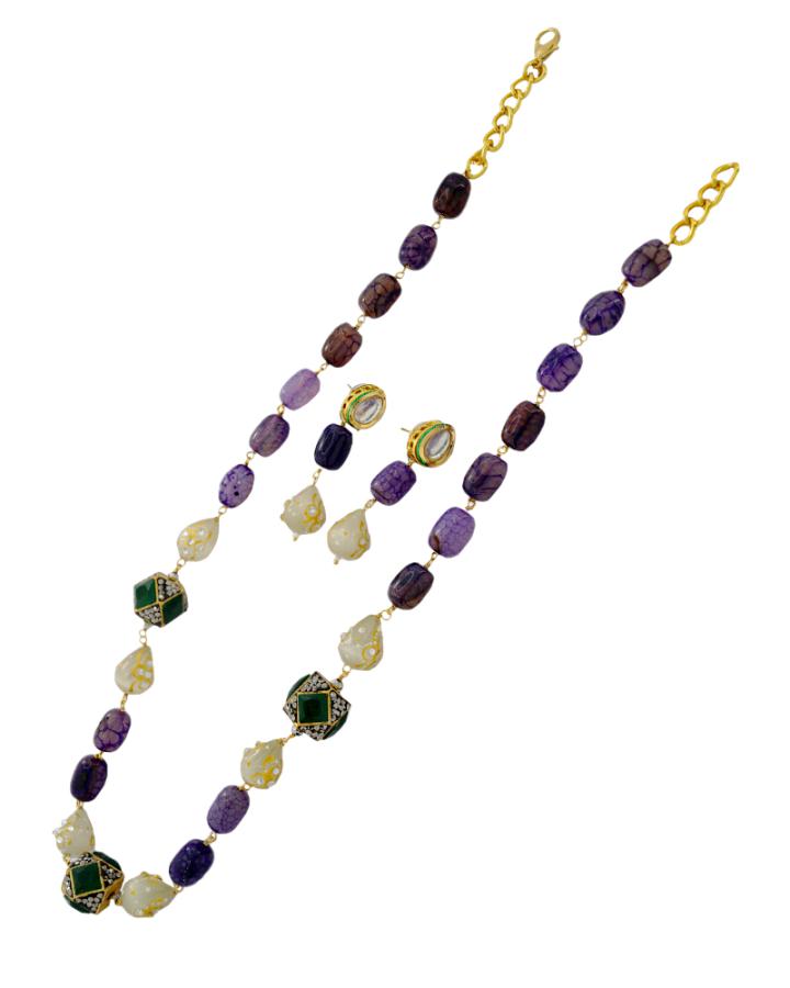 Amalia Agate Necklace Set