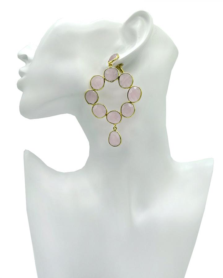 Rose Quartz Loops