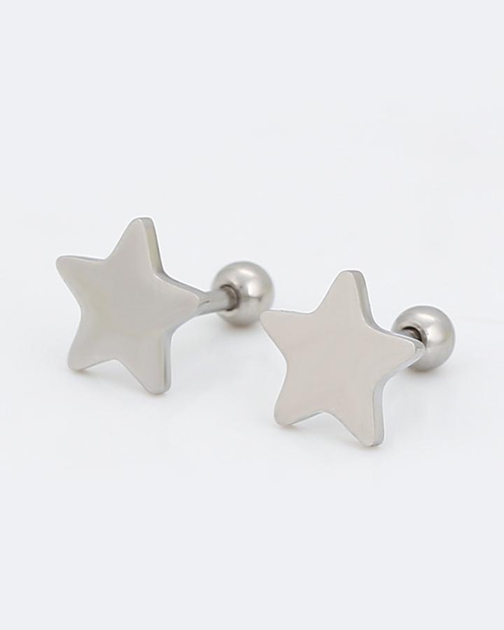 Tiny Star Stainlesas Steel Stud