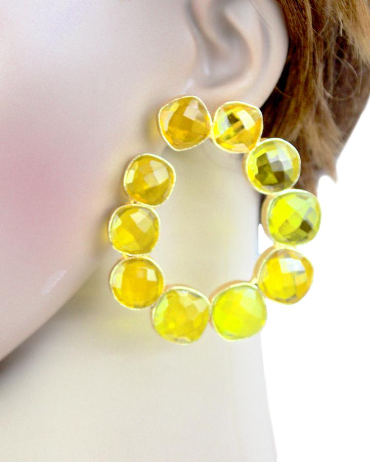 Crecsent moon Earring