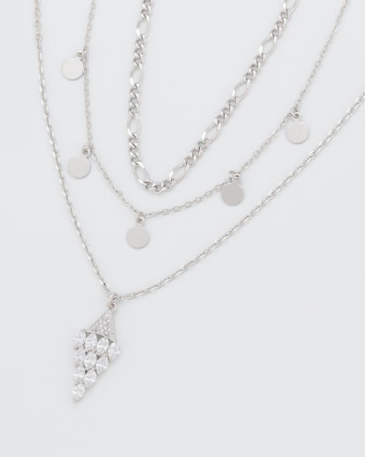 Charlotte Wine Stainless Steel Necklace
