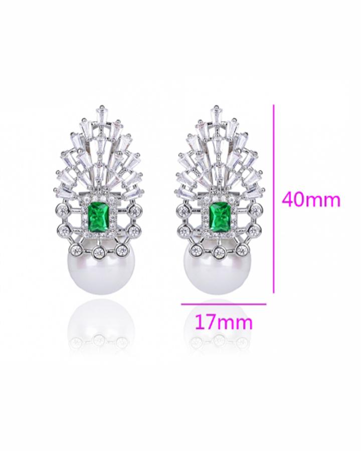 Emerald Queen Earring