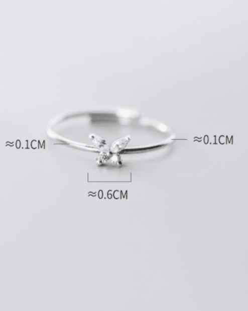 Yara Sterling Silver Adjustable Ring