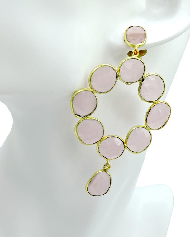 Rose Quartz Loops