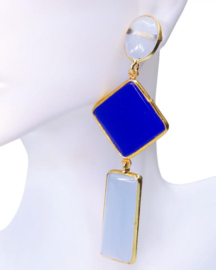 Andriana Blues Danglers