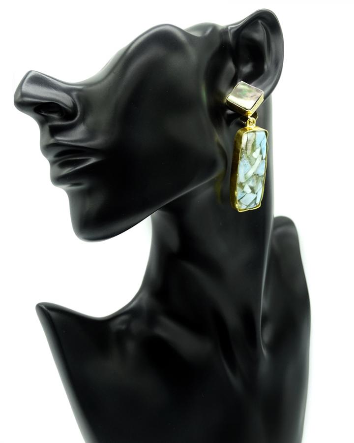Abalone Fusion Danglers