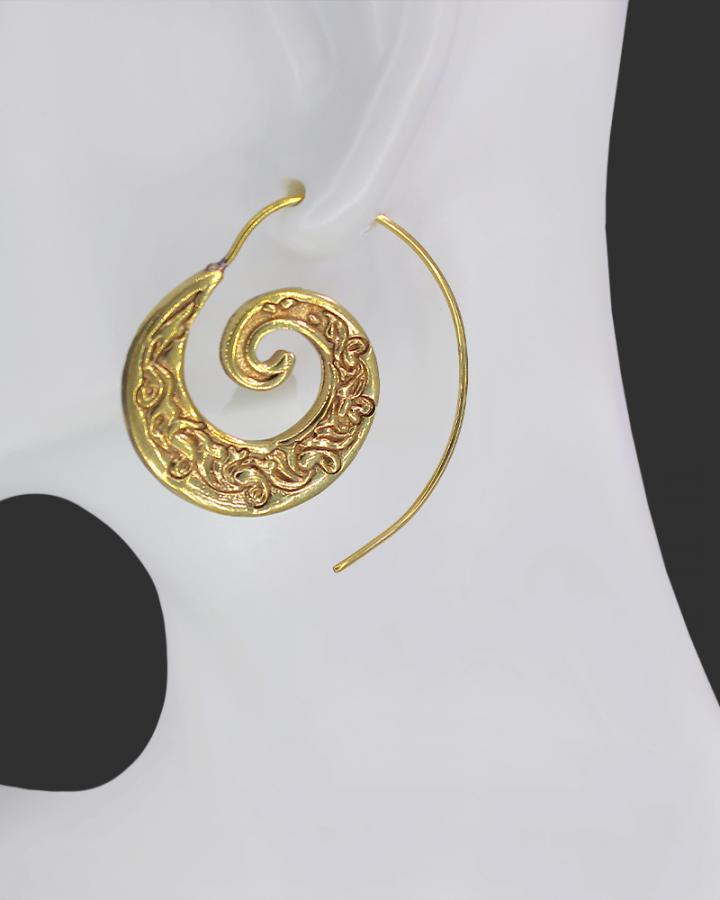 Lyric Curl Hoops