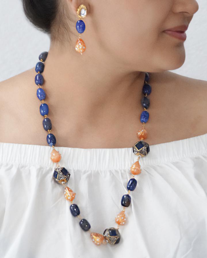 Amalia Agate Necklace Set