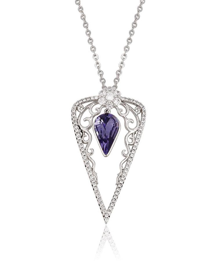 Poppy Jazy Swarovski Necklace
