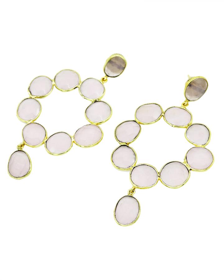 Rose Quartz Loops