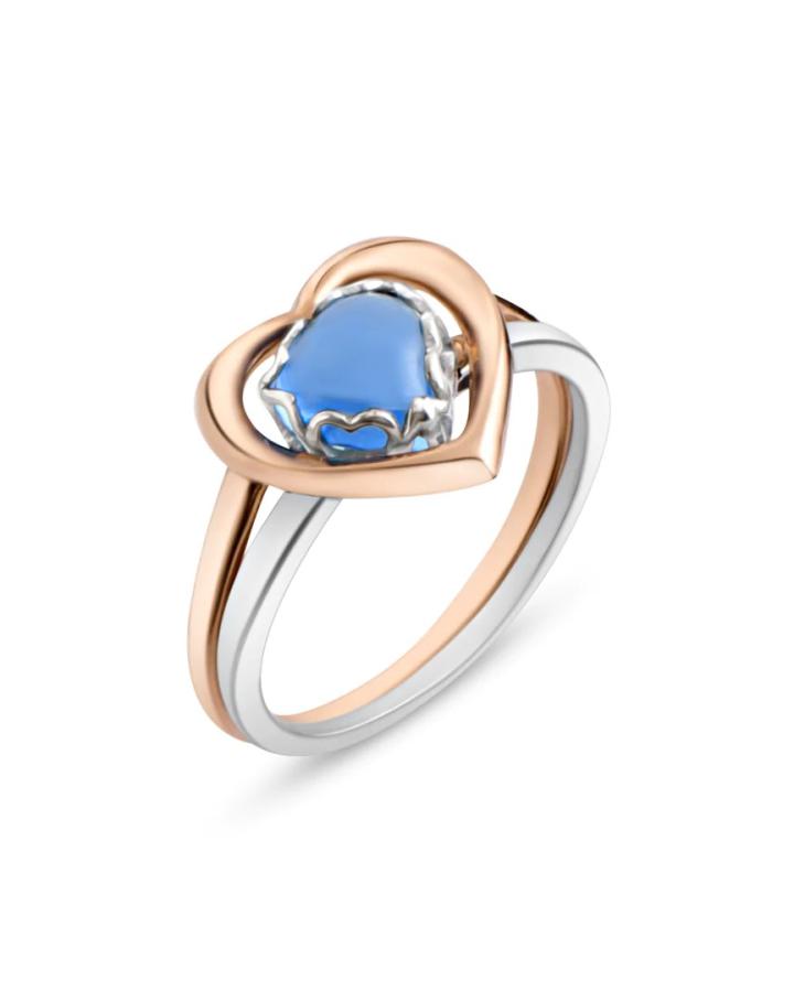 Encased Heart Ring